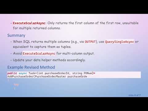 How to Return Multiple SQL Query Columns as a Tuple in C#