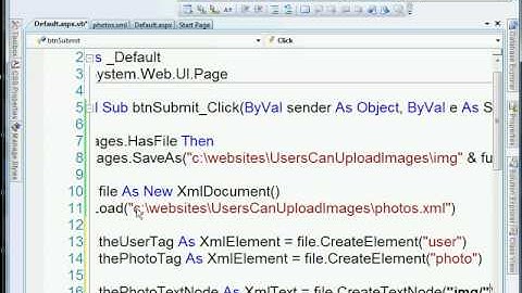 Allow Users To Upload Photos To Your Site With ASP.NET