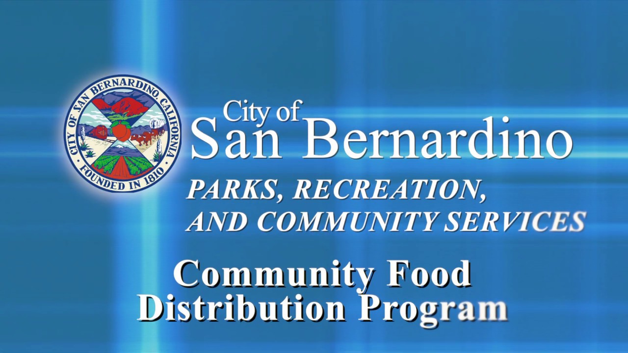 City of San Bernardino Food Distribution Program PSA YouTube
