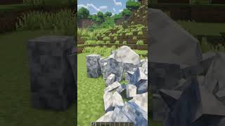 Diorite Wall Physics in Minecraft