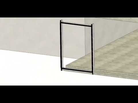 step by step curtain wall stick system installation & what is important before execution