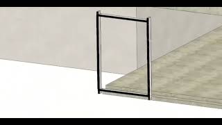 step by step curtain wall stick system installation & what is important before execution