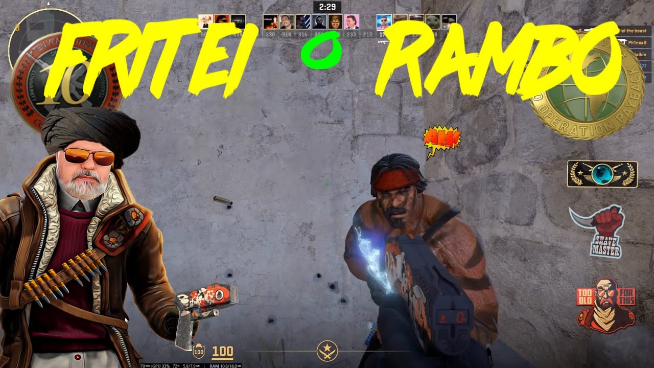 CS2 Fritei o Rambo 😵🔫🤪 - YouTube