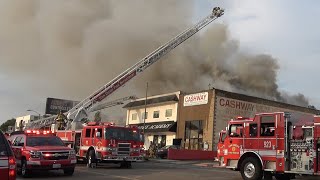 2 Alarm Structure Fire San Diego