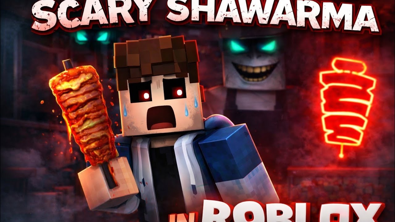 CAN I SURVIVE SCARY SHAWARMA KIOSK in Roblox !!! WENT WRONG !! 😱😱