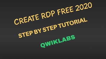 Create free RDP win Qwiklabs full tutorial / like / share / subscribe