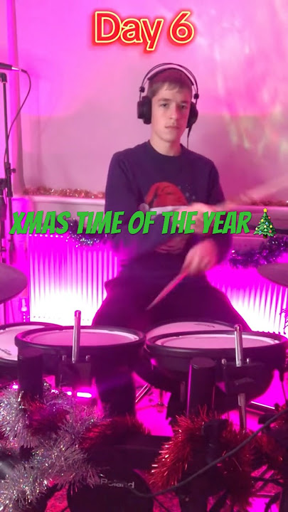 Xmas Time of the Year #greenday #christmas #advent #calendar #dtums #rockdrums #cover #drumcover