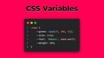 Zelfstudie CSS-variabelen (aangepaste CSS-eigenschappen)