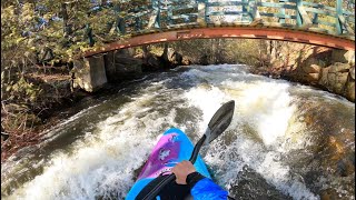Whitewater kayaking and blabbering