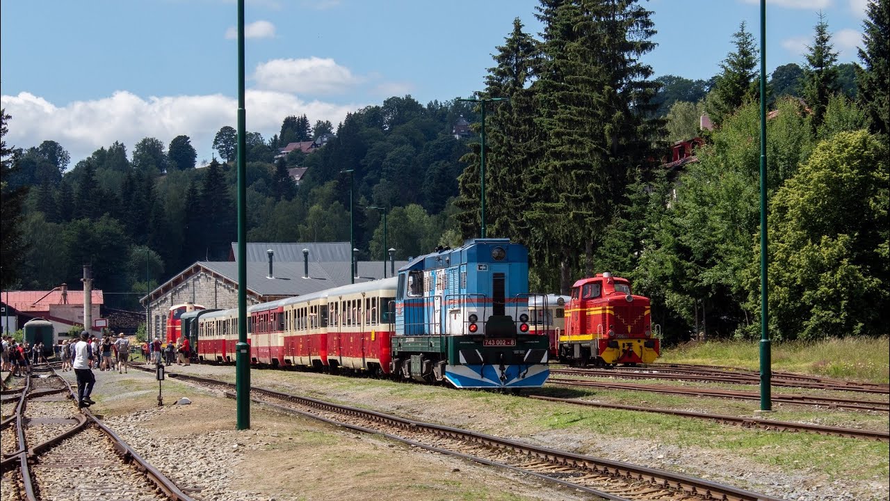 120 let železnice Tanvald - Kořenov - Szklarska Poręba (2.7.2022)