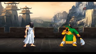 Ella vs Guan Yu  2022 - Mugen - Street Fighter - HD