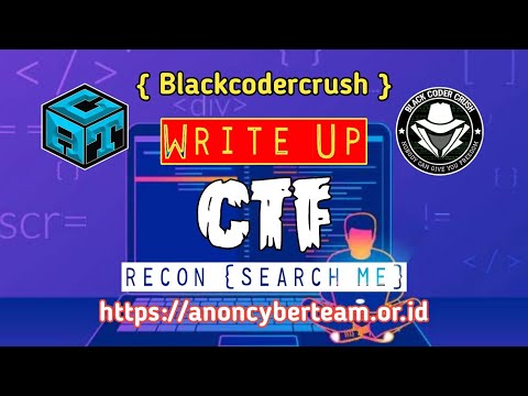 Writeup Recon {search me} Anoncyberteam [CTF]