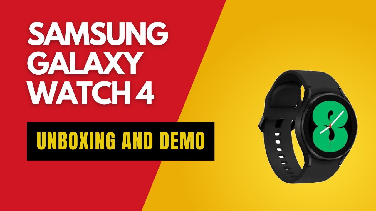 Samsung Galaxy watch 4 unboxing and quick demo Real Smart Watch
