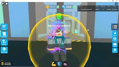Getting Y Class Without Robux! Super Power Fighting Simulator Roblox.