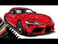 Realistic Car Drawing - 2020 Toyota Supra - Time Lapse - Drawing Ideas