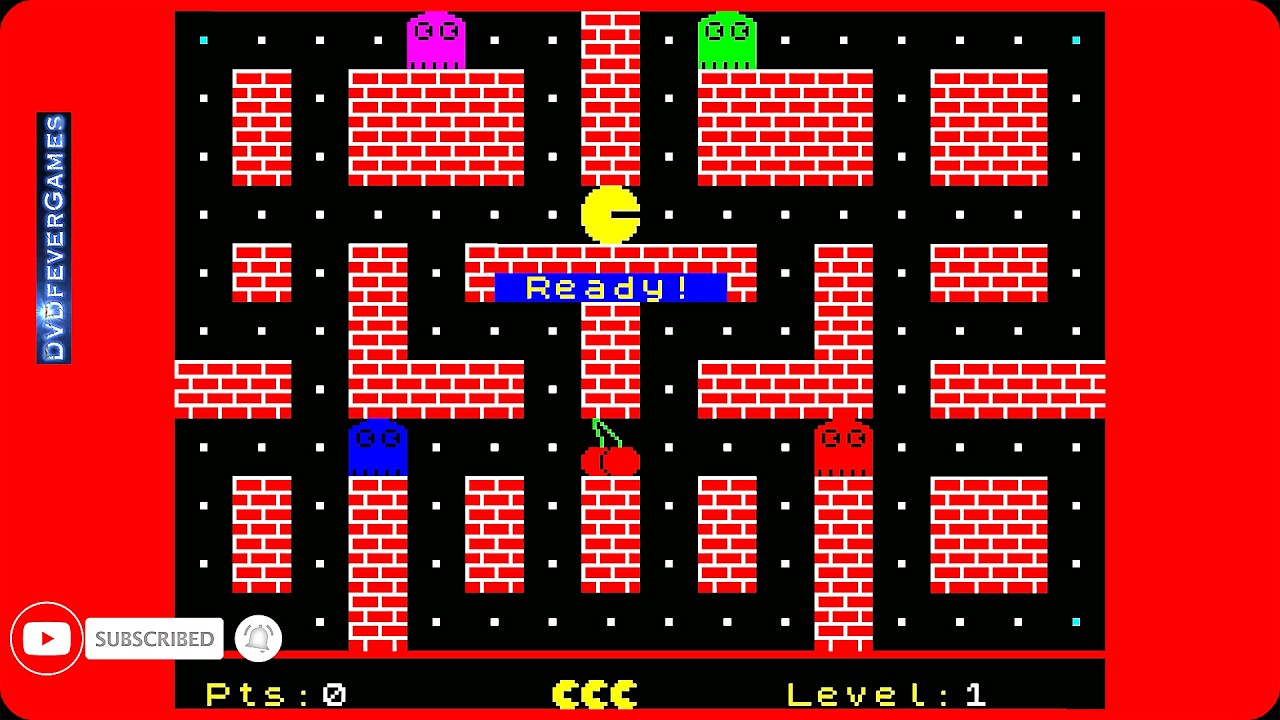 チャベポムページ PAC-JON (2026) - 48K ZX Spectrum Homebrew game! - YouTube