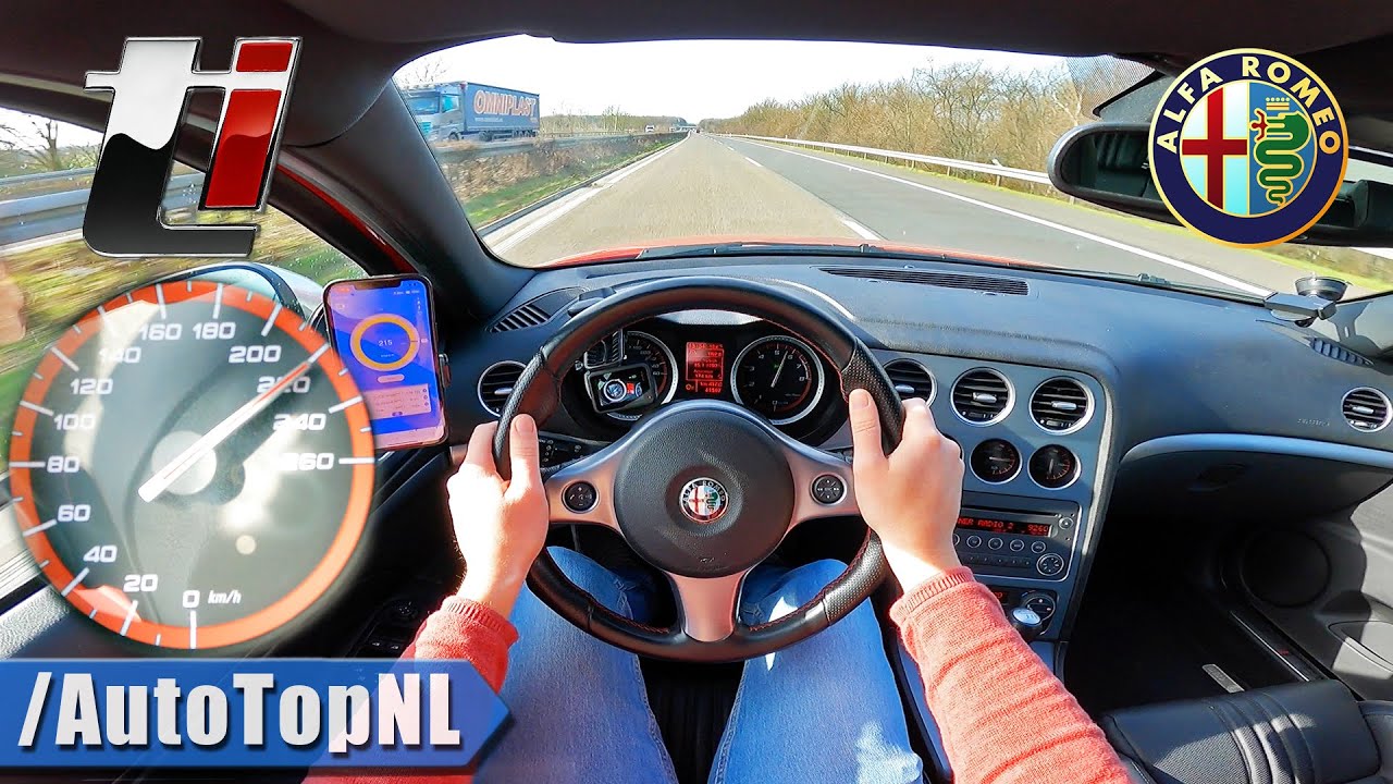 Alfa Romeo 159 Ti estate puts V6 to work in top speed run