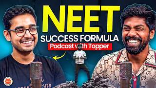 Podcast With NEET Topper 🔥 Strategy, Marks &amp; Secrets Revealed