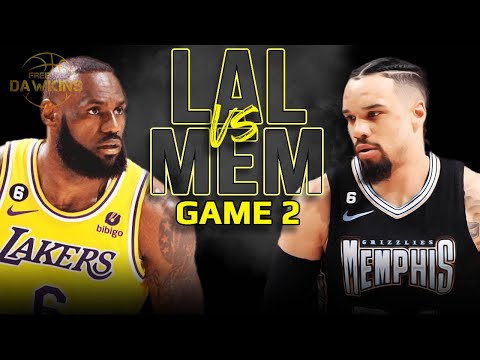 Los Angeles Lakers vs Memphis Grizzlies Game 2 Full Highlights | 2023 WCR1 | FreeDawkins