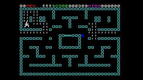 Jeremy Webb playing Spectres by Bug Byte Software for the 16k Sinclair ZX Spectrum