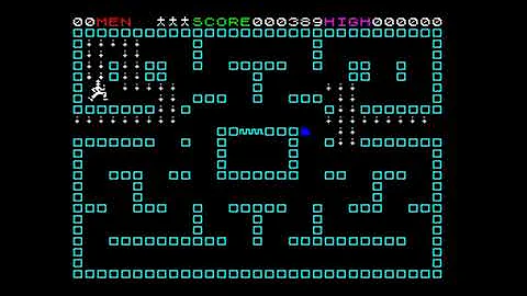 Jeremy Webb playing Spectres by Bug Byte Software for the 16k Sinclair ZX Spectrum