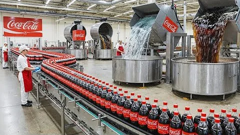 How Coca-Cola Is Made in a Modern Factory | Inside the Bottling Line