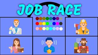 24 Marble Race Ep 73 Job Race by Unity 6