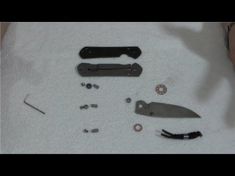 Устройство ножей #2: Chris Reeve Sebenza 21 disassembly