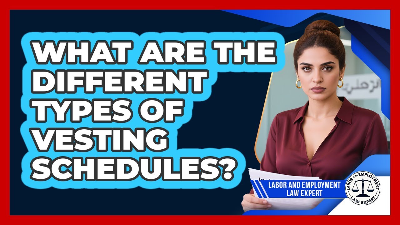 Different Vesting Types What Are The Different Types Of Vesting Schedules? - YouTube