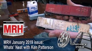 Whats Neat in model railroading | January 2019 Model Railroad Hobbyist | Ken Patterson