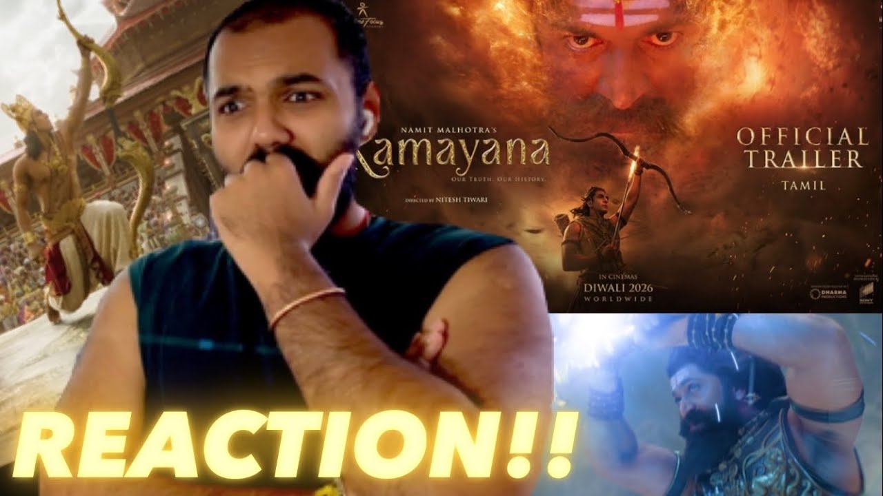 Ramayana Trailer, Better Than TEASER..... ( REACTION!! )