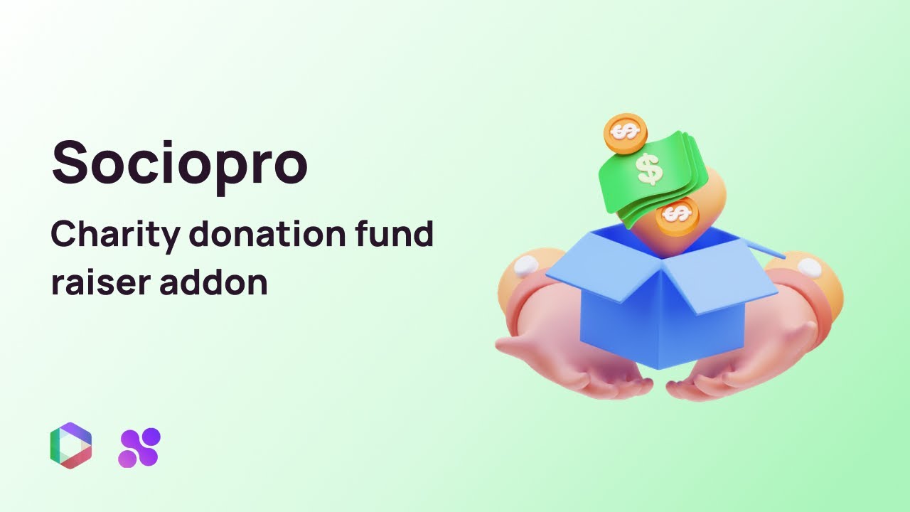 Sociopro Charity Donation Fund Raiser Addon - YouTube