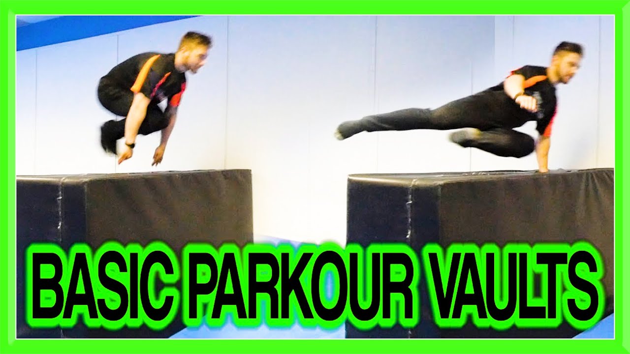 Download Parkour Basic Vaults Tutorial (Kong, Speed, Dash, Reverse, etc) | Fraser Malik How to