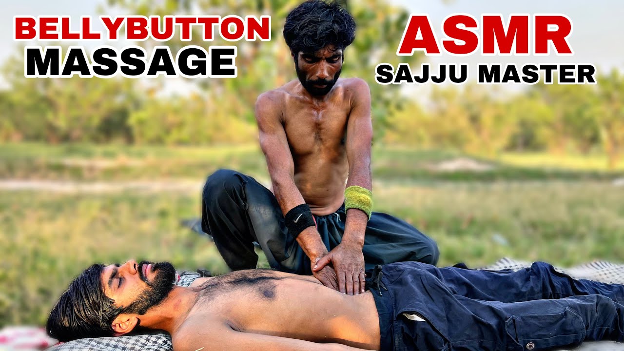 ASMR Bellybutton Oil Massage by Sajju Master | Deep Relaxation & Healing Touch