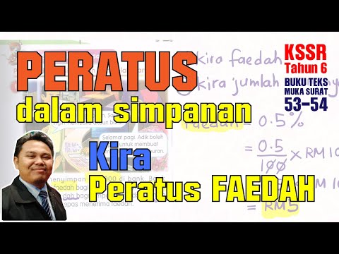 Video: Cara Mengira Faedah Pada Kadar Pembiayaan Semula Pada Tahun