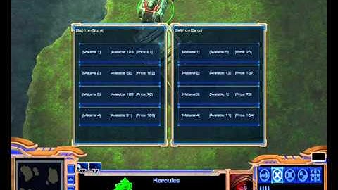 Starcraft 2 interactive trade system