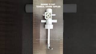Drawing to part - technical ceramic supplier