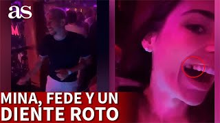 FEDE VALVERDE bailando y MINA BONINO con un DIENTE ROTO: atentos a lo que sucedió | Diario AS