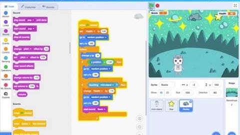Tutorial Catch The Star dengan Ucode Ubtech