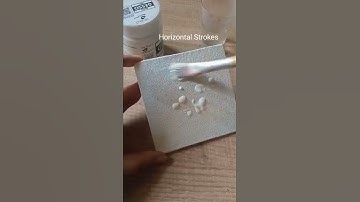 #shorts Apply Gesso to make painting surfaces smooth. Canvas preps. SUBSCRIBE for daily Art. #gesso