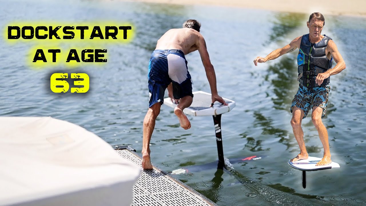 How Tony got the dockstart at age 63 | FOILING