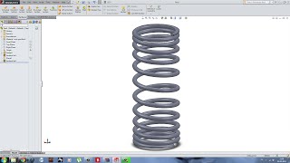 SolidWorks Tutorial: Spring With Variable Pitch