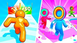 OMG 😳 MAX TO MAX LEVEL NEW TALL MAN RUN 🏃vs LAYER MAN RUN 3D 💂 BEST EPIC GAME COMPARISON GAMEPLAY 💪💯 screenshot 3