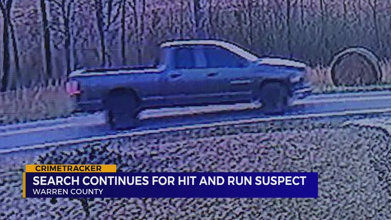 Search continues for hit-and-run suspect in Warren County - YouTube