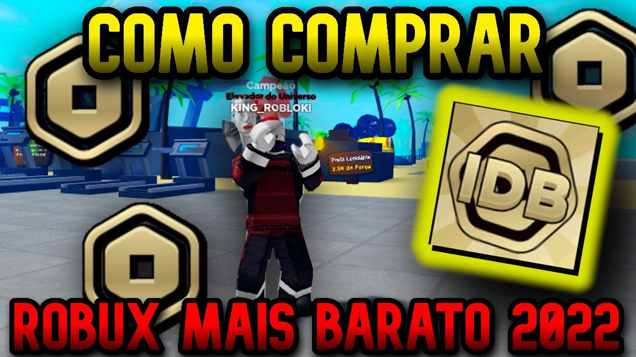 Como Comprar Robux mais Barato que no Roblox 