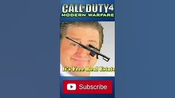 Wet Work - CoD 4 Maps Ranked #Shorts