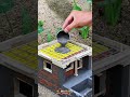 Amazing Miniature House Construction 🏠 Mini Cement House Build with Mini Truck