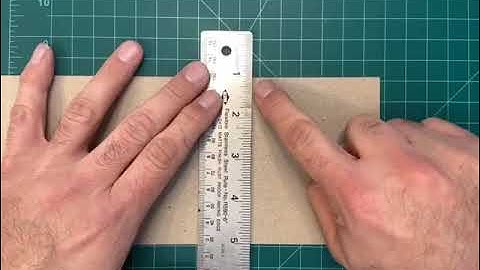 Architecture model making 02 - tips for cutting chip board