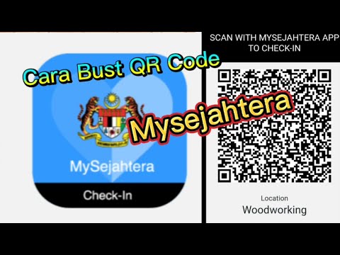 How to Generate Mysejahtera QR Check-in  code for business! your solution is here ( full tutorial)