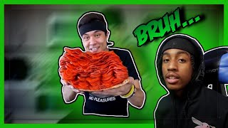 HOW DOES HE EAT ALL THAT!?! | MattStonie 1000+ Pepperoni on 1 Slice Of Pizza Reaction!! | *MUST SEE*